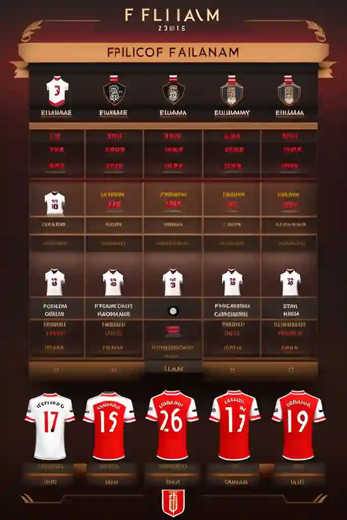 fulham f.c. vs man united lineups