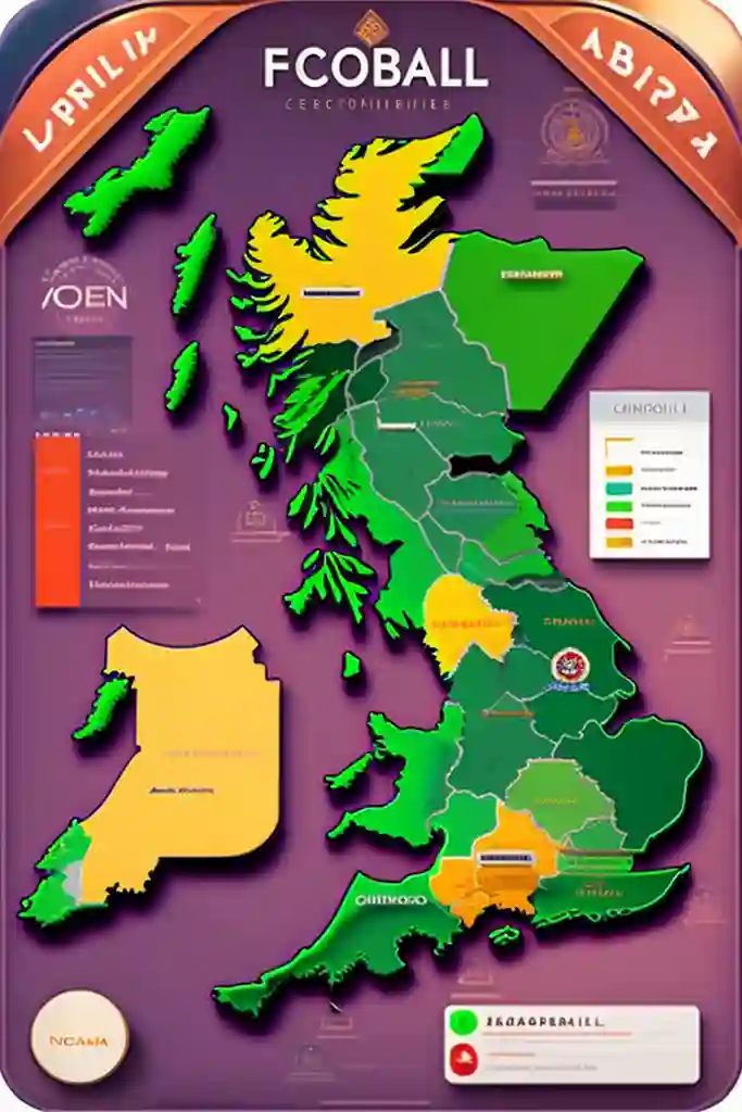 map of football clubs in london